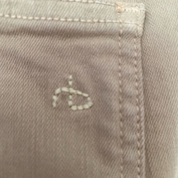 rag & bone Women's  Elephant Bell Tan Flare Jean. 25x30" Size 25 - Picture 5 of 16